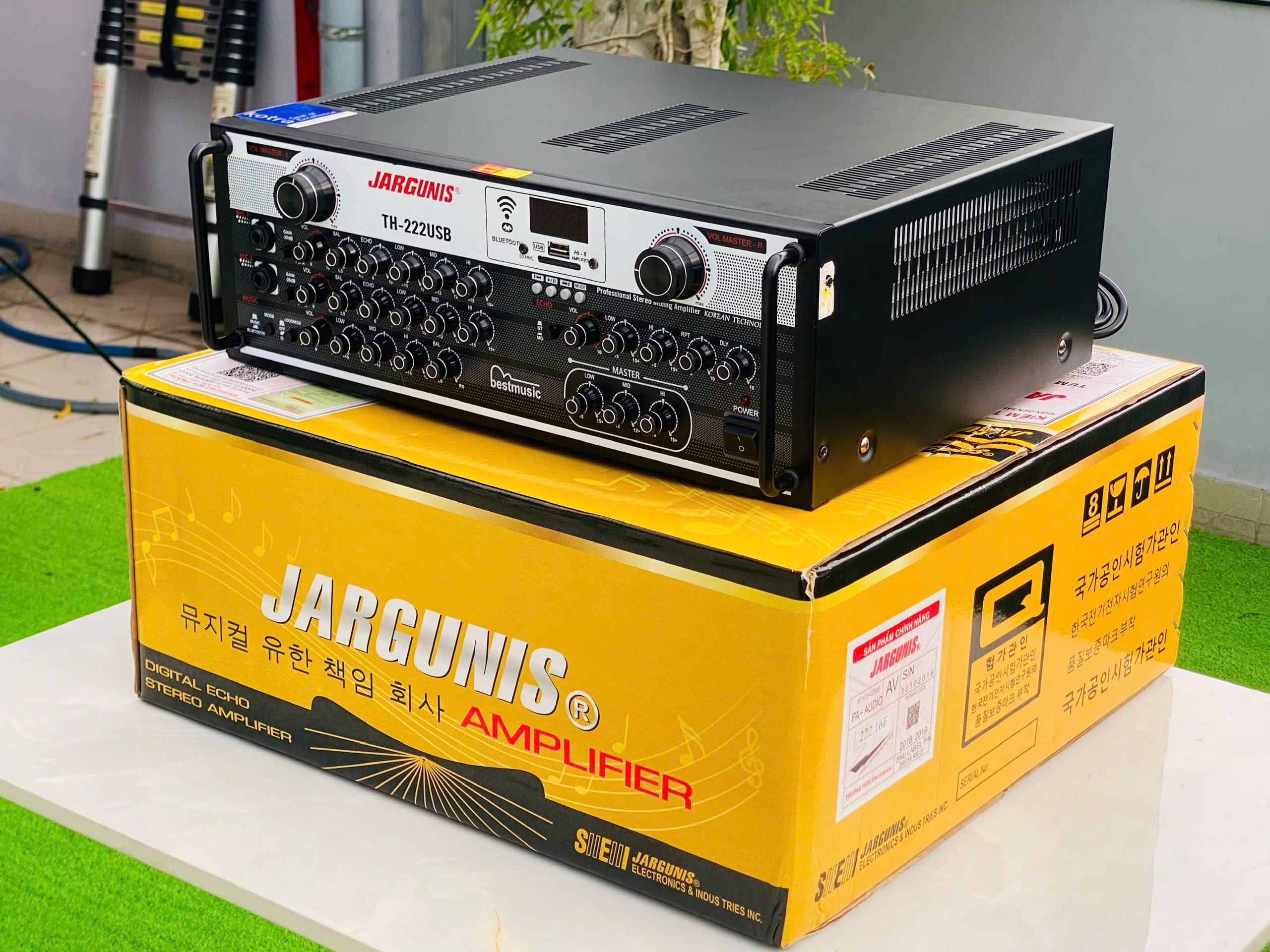 Amply Kỹ Thuật Số Chất Lượng Cao MTMAX TH 222USB, Công Suất 900W Mạnh Mẽ, Chuyên Dùng Hát Karaoke, Các Sự Kiện Lớn, Hàng Chính Hãng