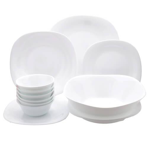 Bộ chén đĩa thủy tinh 12 món PARMA Bormioli Rocco- HÀNG CHÍNH HÃNG