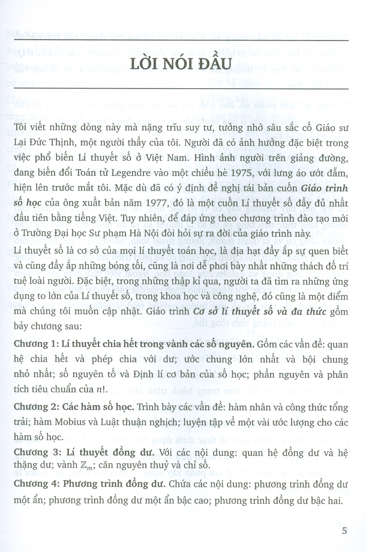 Cơ Sở Lí Thuyết Và Đa Thức