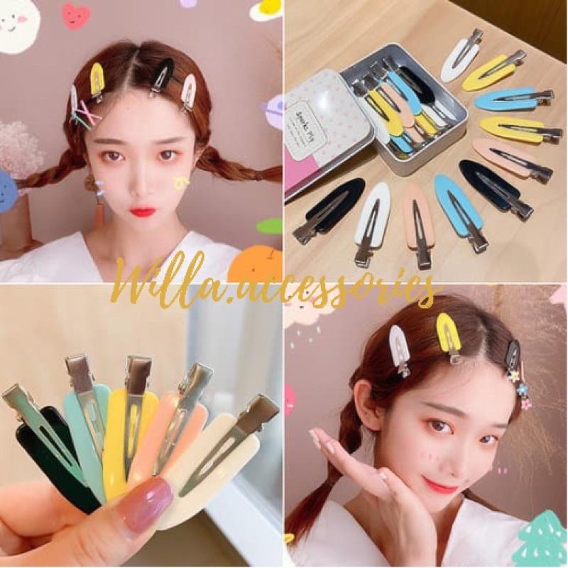 Kẹp tóc mái dễ thương nhiều màu