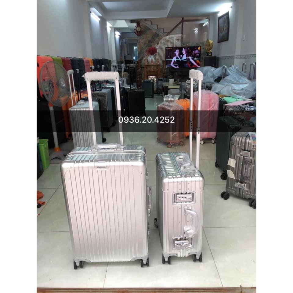 Vali NHÔM_NGUYÊN_KHỐI size 24