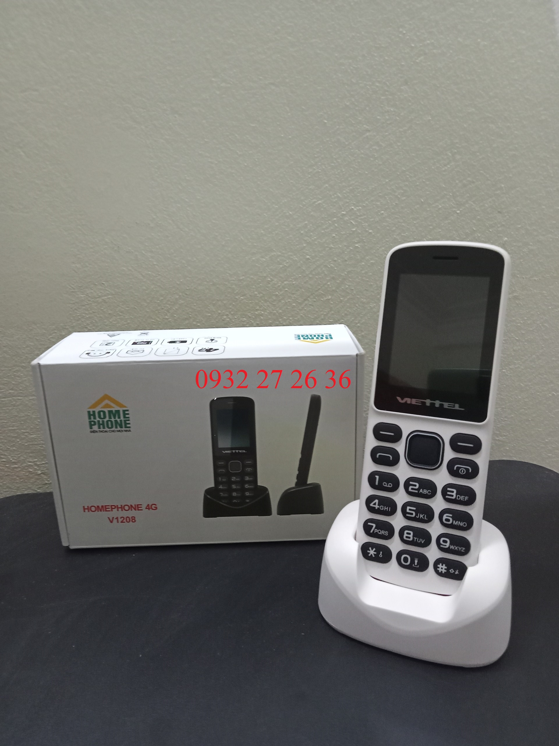 Điện thoại bàn Homephone Viettel cầm tay - Hàng chính hãng