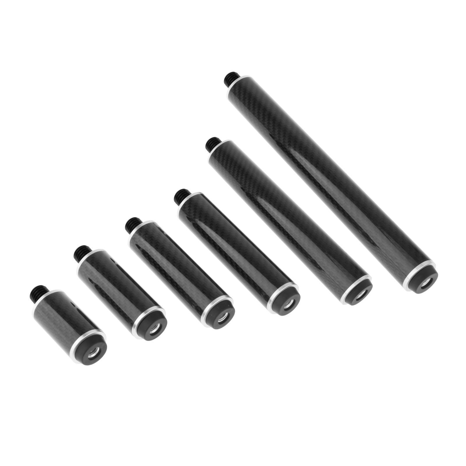 Billiards Pool Cue Extension Cue  End Lengthener Billiards Accessories Attachment with Back Cap for Games Beginners Billiard Cues Practice