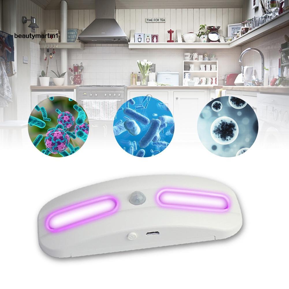 Đèn LED Khử Trùng Bằng Tia UV Hình Chuột Sạc USB Beautymartm1