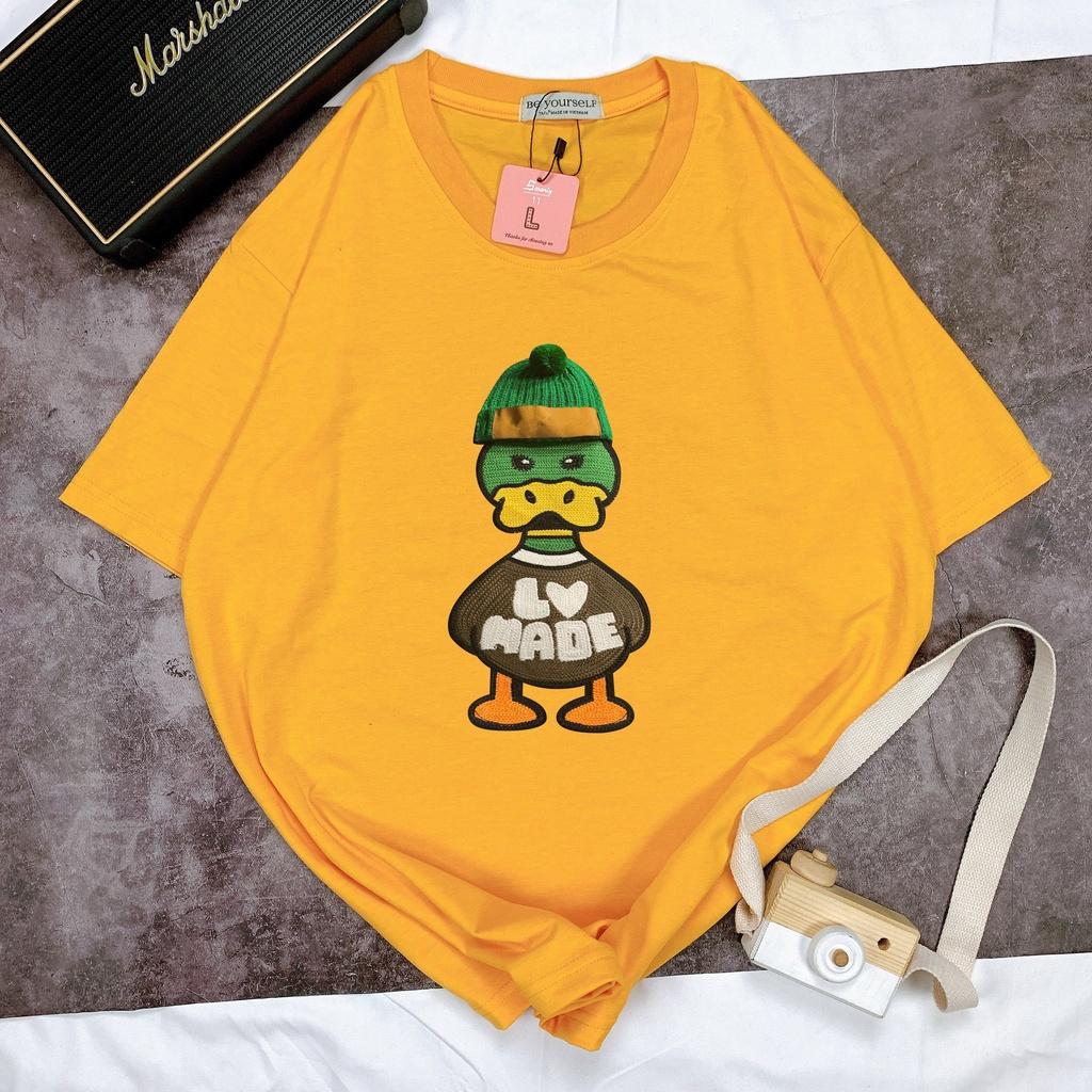 Áo thun unisex Be Yourself size M L XL - Vịt Len