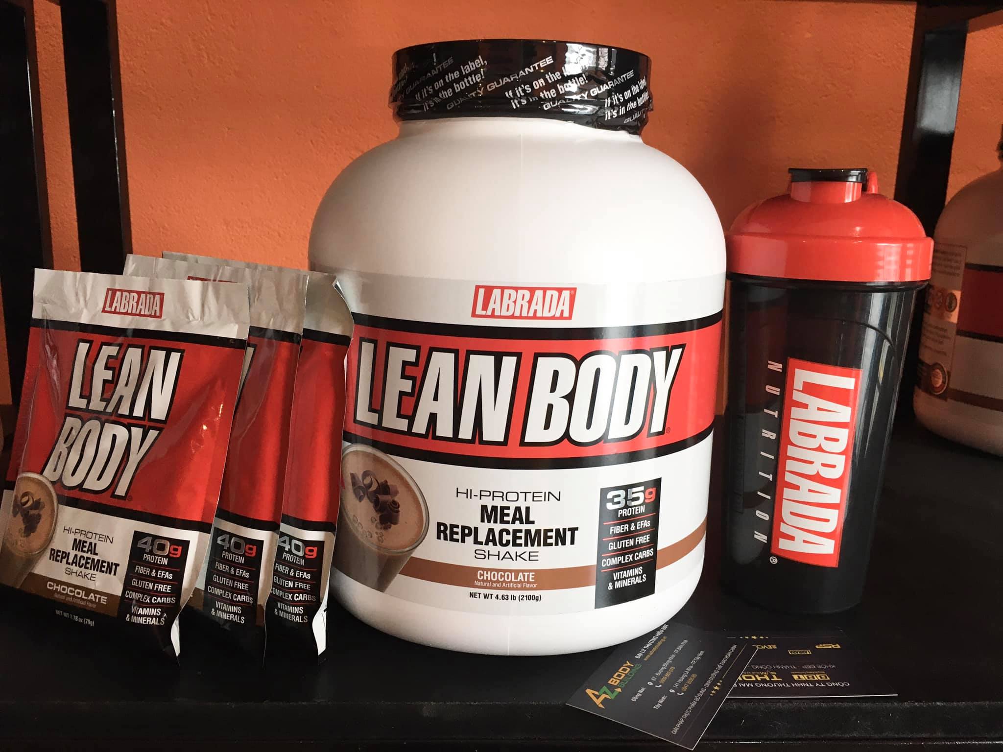 Bữa ăn thay thế thông minh Labrada LeanBody MRP - bổ sung Whey protein, Chất xơ, Vitamin và Khoáng chất - 30 liều dùng - Tặng kèm bình lắc màu ngẫu nhiên