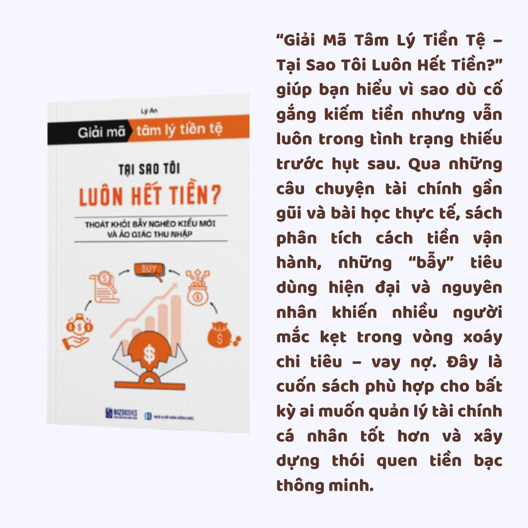 Sách - Combo 3 Cuốn Giải Mã Tâm Lý Tiền Tệ: Tiền Đẻ Ra Tiền + Luôn Hết Tiền + Khủng Hoảng Tài Chính, Quản Lý Dòng Tiền