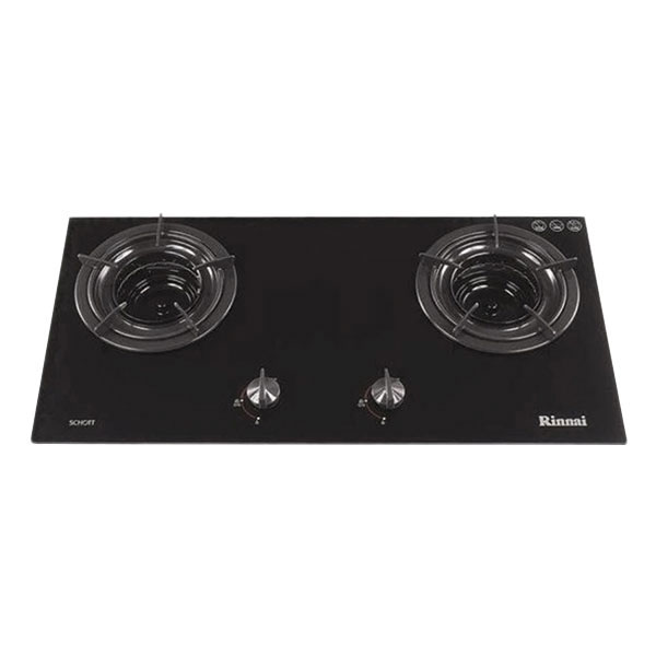 Bếp Ga Âm Rinnai RVB-2G-I - Đen- Hãng chính hãng