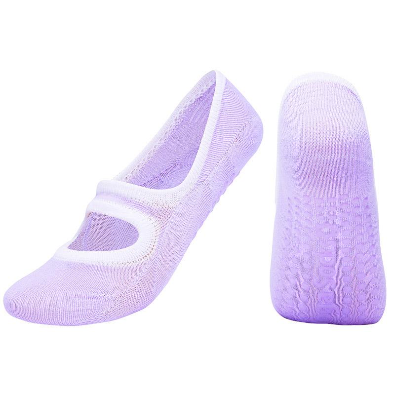 Phụ nữ mới chất lượng cao băng yoga Yoga SOCKS chống trượt nhanh chóng sấy khô Pilates Ballet Ballet Fitness SOCTS Color: 6 Size: EUR 35-40 US 4.5-8.5