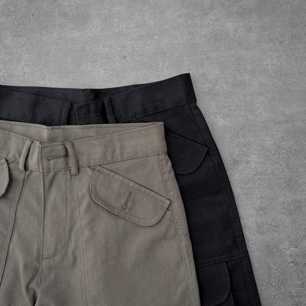 Quần Kaki ống rộng nam nữ , quần túi hộp y2k , cargo pants unisex phong cách - gin store