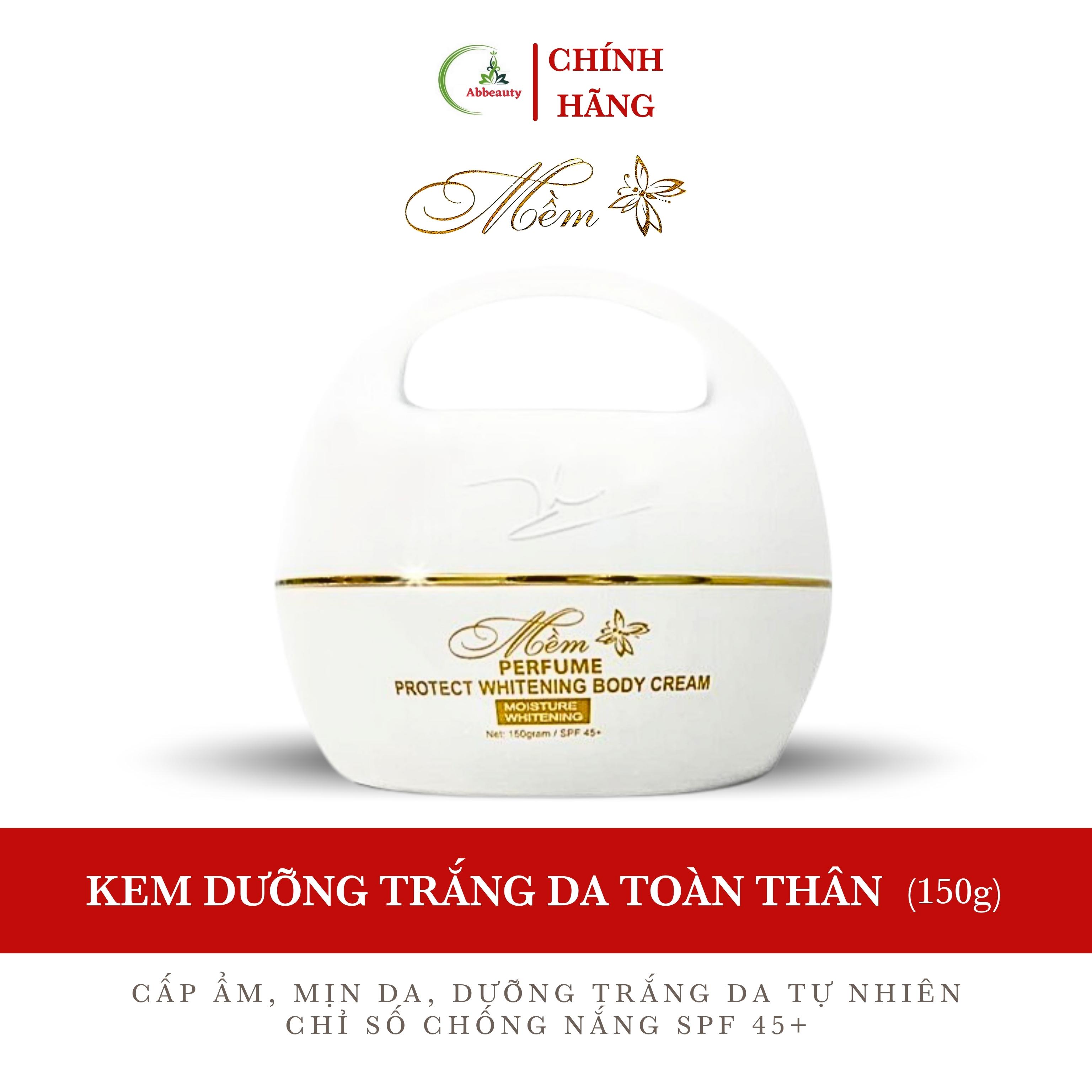 Kem trắng da body Acosmetics, dưỡng trắng da body, hương nước hoa 150g