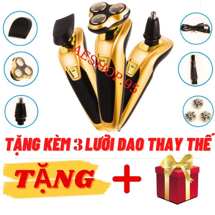 Máy cạo râu thông minh LINGKE FS3188 , máy cạo râu đa năng chống nước cao cấp