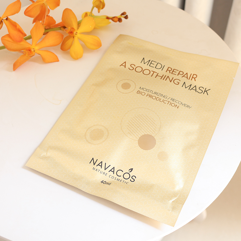 Mặt nạ tế bào gốc Navacos Medi Repair A Soothing Mask 40ml (MIẾNG)