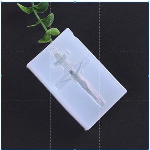 Khuôn Silicone Mặt Dây Chuyền Thánh Giá - Trường Thịnh Sài Gòn