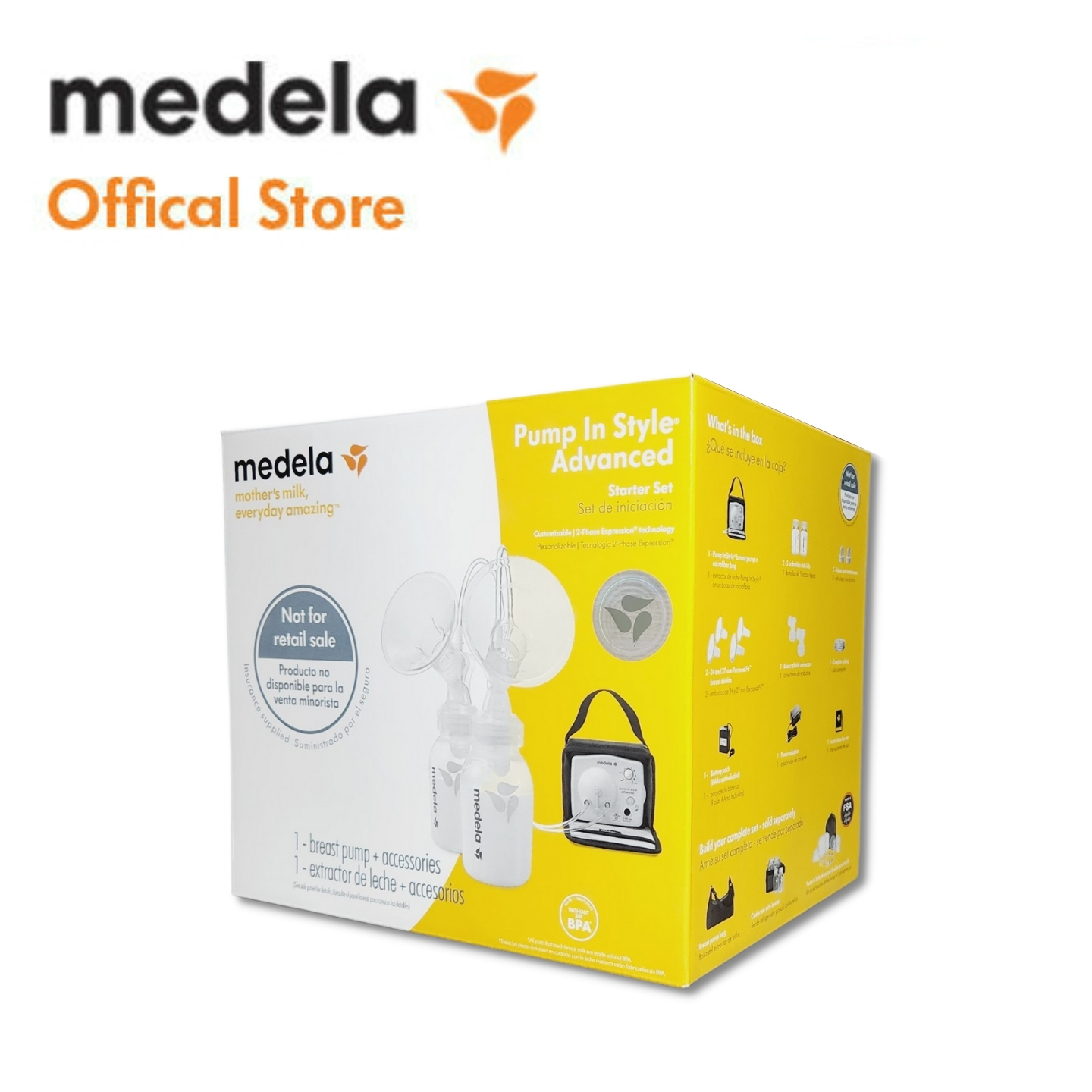 Medela - Máy hút sữa điện đôi Pump In Style Advanced Starter Set
