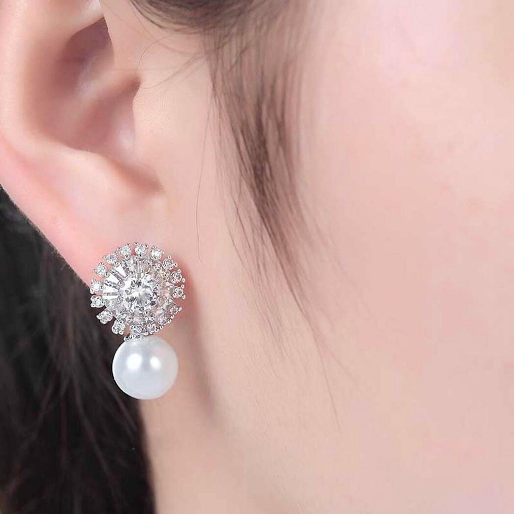 Bông tai thời trang nữ hoa tuyết BTH 222