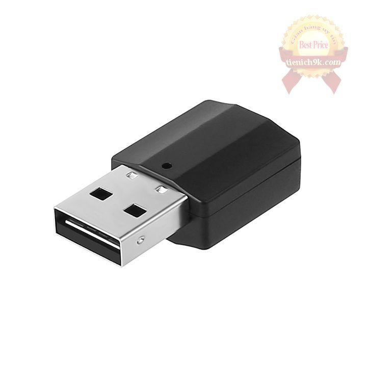 Thiết bị thu phát âm thanh Usb bluetooth 5.0 cho Loa kết nối laptop máy tính Bt600