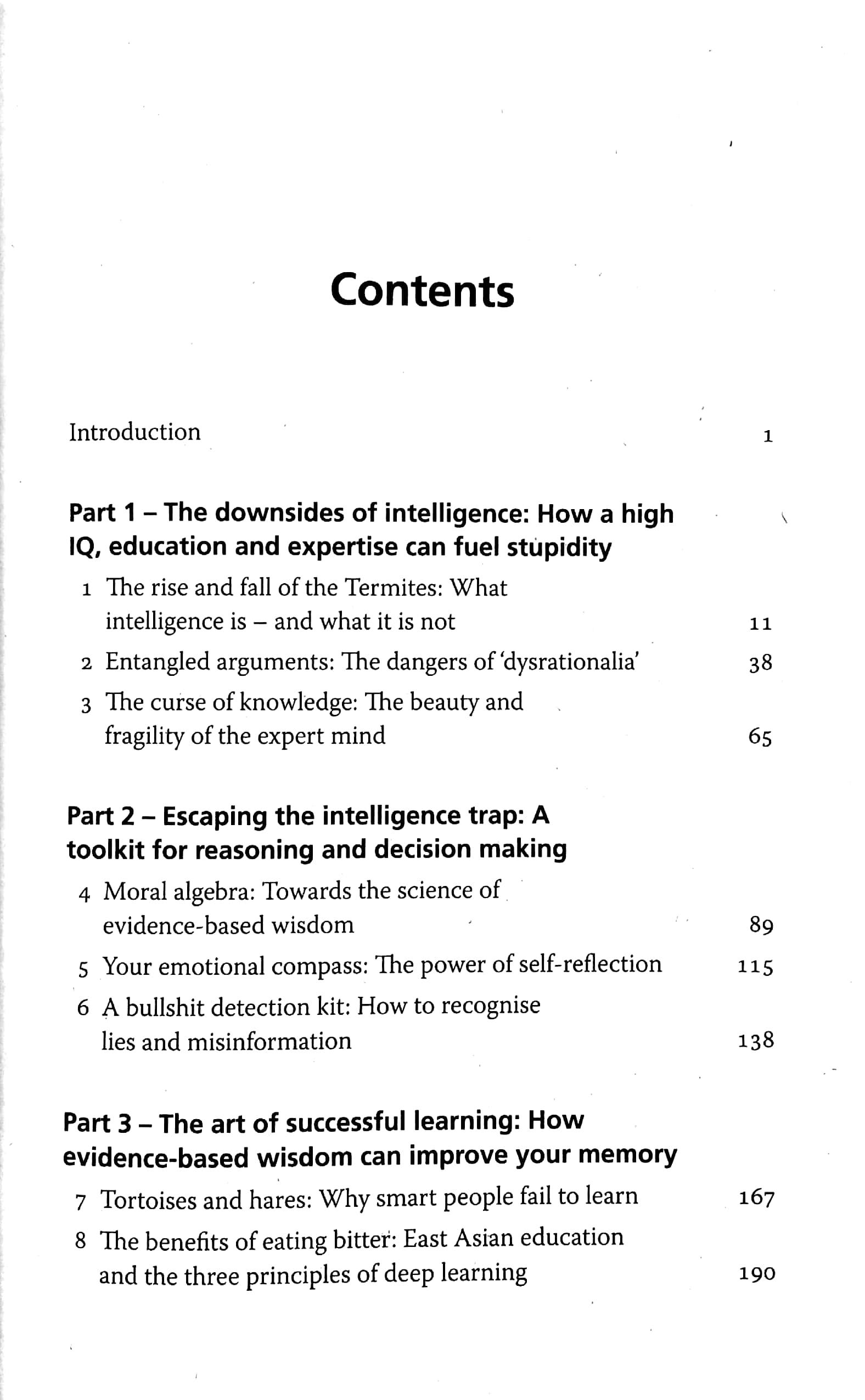 The Intelligence Trap: Revolutionise Your Thinking And Make Wiser Decisions