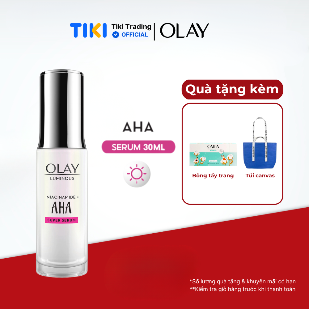 Siêu Tinh Chất Ngừa Lão Hóa Olay Luminous Niacinamide Kết Hợp Aha 30Ml