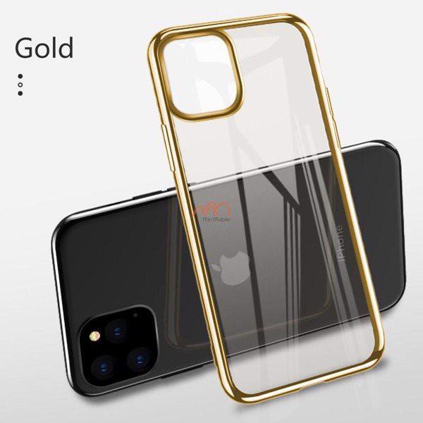 Ốp lưng cứng trong MẠ SI viền màu 7/8 PLUS/X/XS/XSMAX S10/S10 PLUS