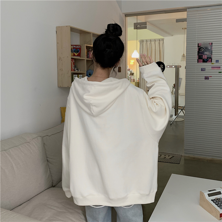 ÁO KHOÁC HOODIE FORM RỘNG KHÓA KÉO NỈ UNISEX