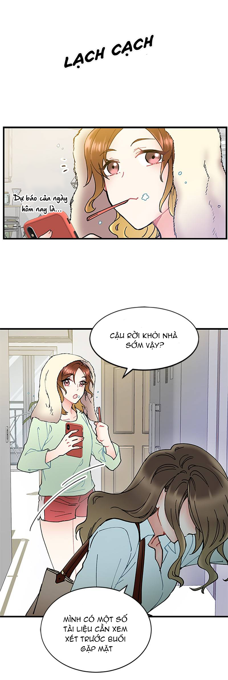 tiền bối, đừng đánh màu son đó! chapter 1 12