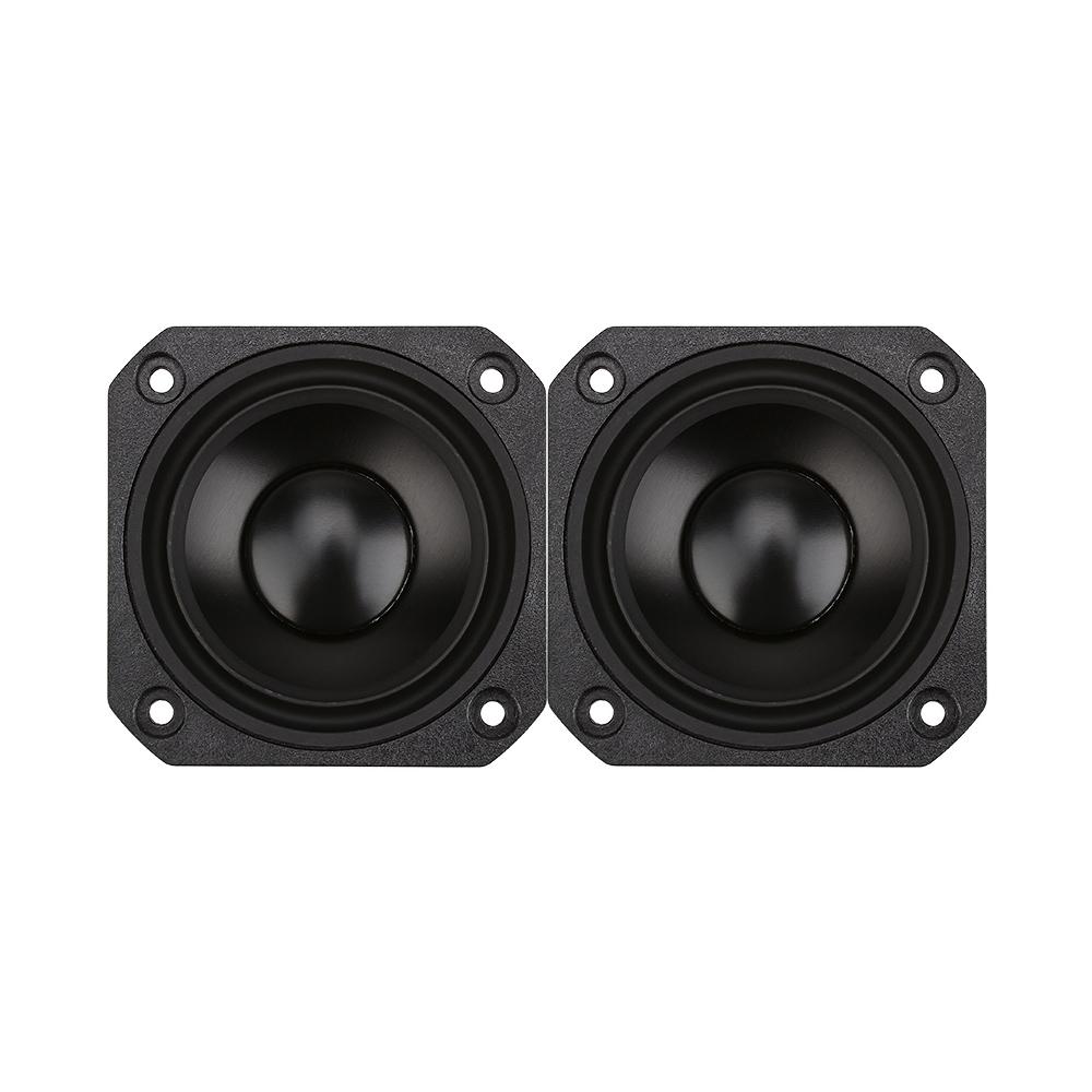 AIYIMA 2 Chiếc 2.5 Inch Loa Toàn Dải 4 8 Ohm 15W Loa Âm Thanh Cột 25 Nhân Loa Nhà DIY Rạp Hát Color: 8 Ohm Speaker Woofer Size/Full-Range Size: 2.5"