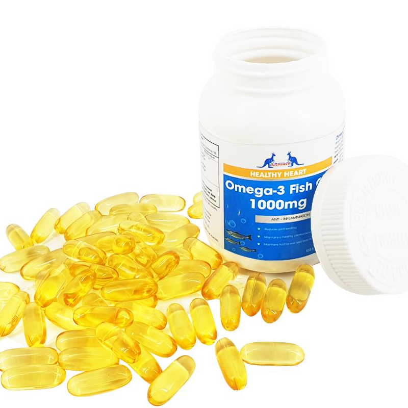 Viên Uống Bổ Mắt Dầu Cá Omega 3 - 1000mg - AuGoldHealth - 100Viên