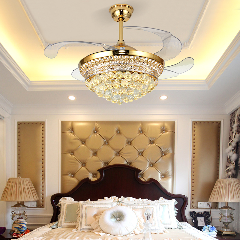 Đèn quạt NODAKA LED 3 chế độ ánh sáng cánh cụp xòe cao cấp