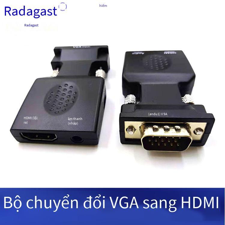 Bộ chuyển đổi VGA sang HDMI thuận lợi nhất với bộ cấp nguồn dây đai âm thanh Cuộc cách mạng VGA Bộ chuyển đổi bộ cấp nguồn dây đai âm thanh HDMI