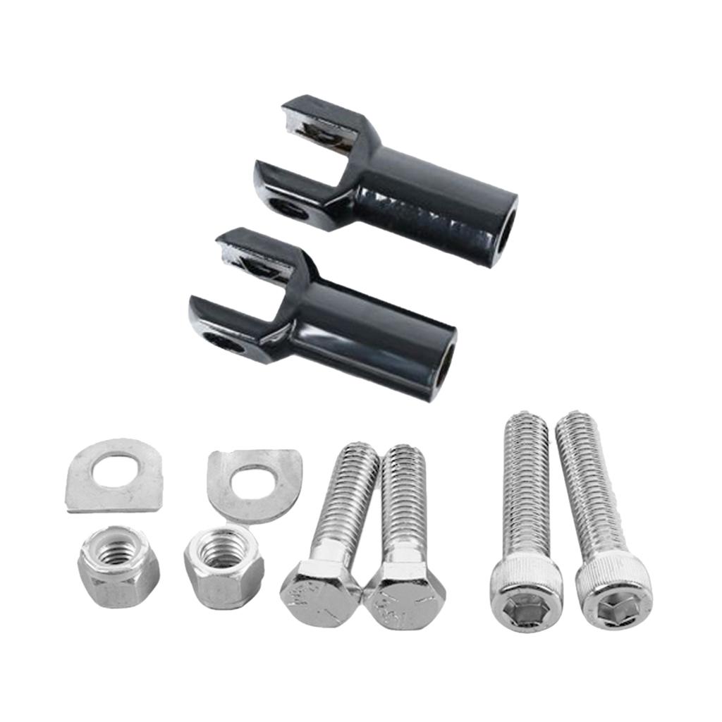 Motorcycle Rear Passenger Footrest Support Bracket For Harley 00 - 18