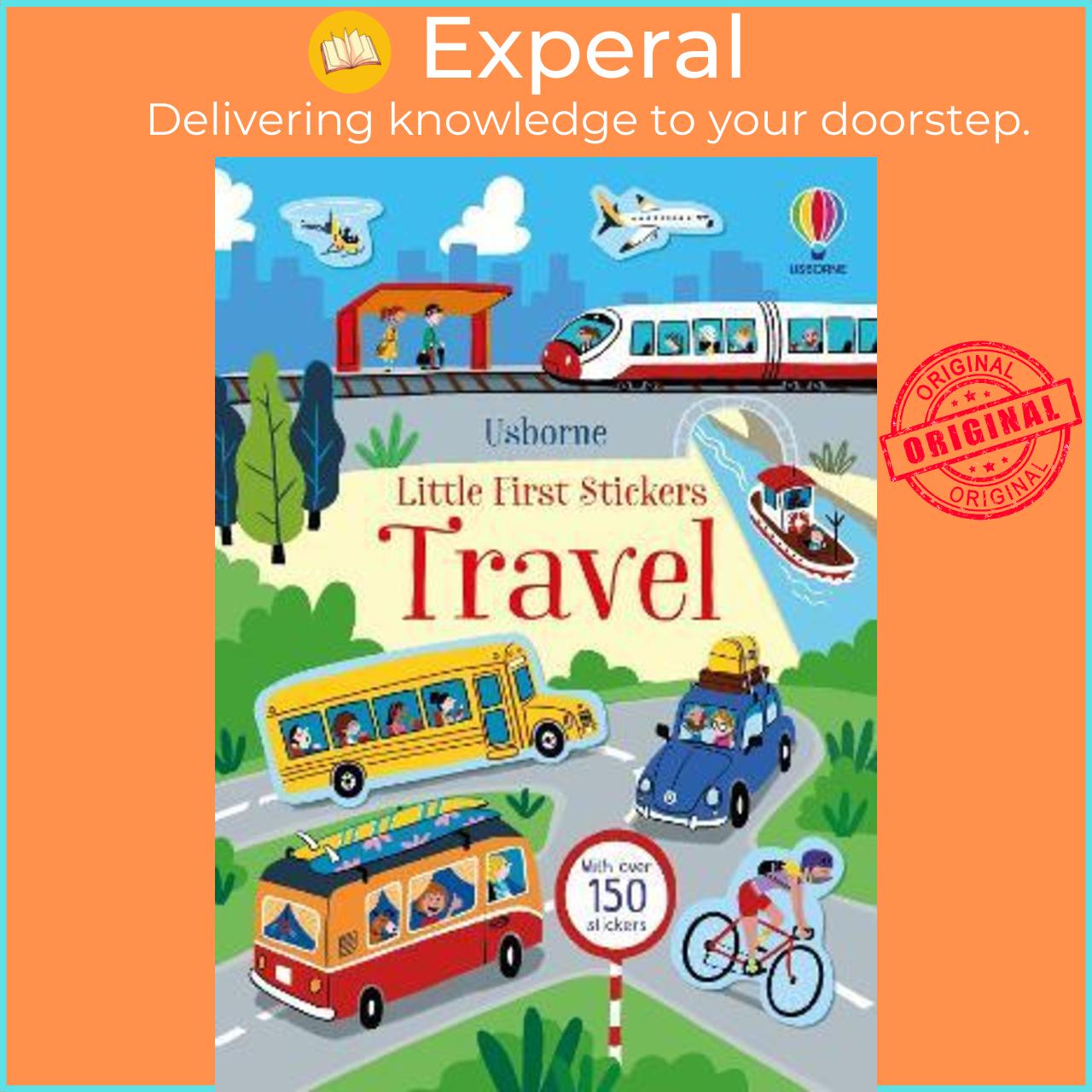 Sách - Little First Stickers Travel by Kristie Pickersgill