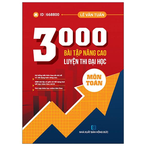 3000 Bài Tập Nâng Cao Luyện Thi Đại Học Môn Toán