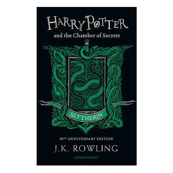 Harry Potter Part 2: Harry Potter And The Chamber Of Secrets (Paperback) Slytherin Edition (Harry Potter và Phòng chứa bí mật) (English Book)