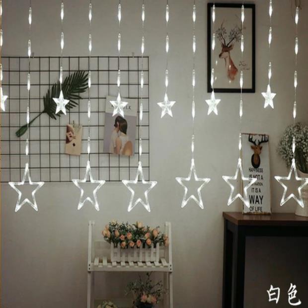 Dây đèn nhấp nháy trang trí hình sao
