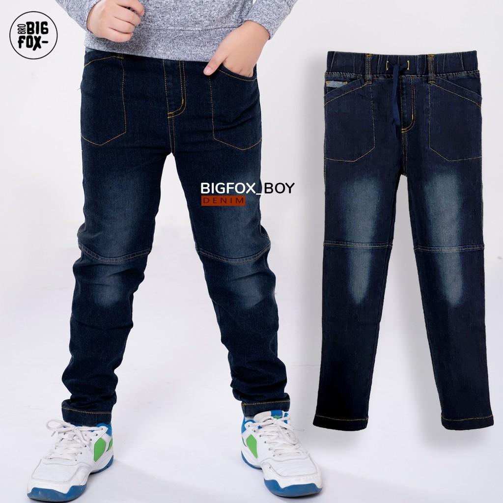 Quần Bò Dài Cho Bé Trai Bigfox Size Đại. Quần Thu Đông Trẻ Em Teen Boy Từ 17- 50kg
