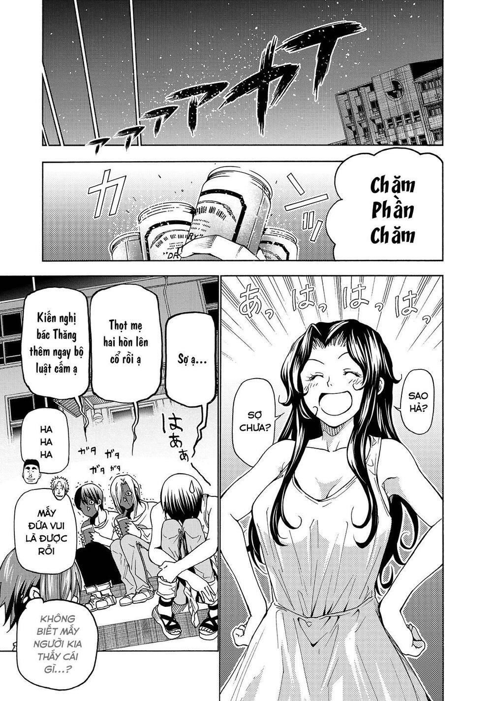 cô gái thích lặn - grand blue chapter 33 39