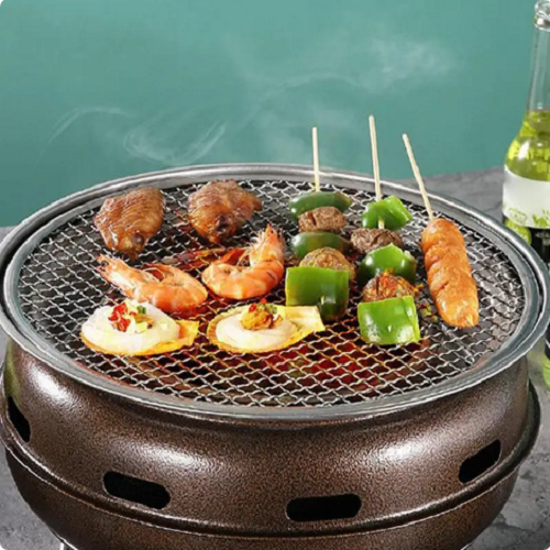 Bếp Lò Nướng Than Phong Cách Hàn Quốc BBQ Grill Camping Carbon (full option)