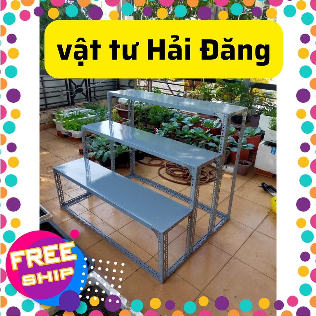 KỆ SẮT BẬC THANG 3 TẦNG KỆ BẬC THANG CÓ BÁNH XE