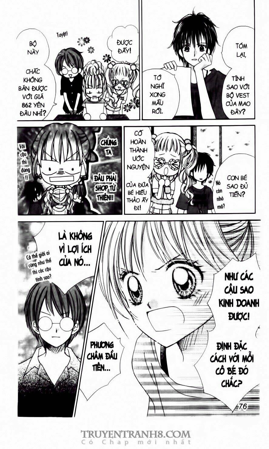 tiệm thời trang, love cotton chapter 34 16