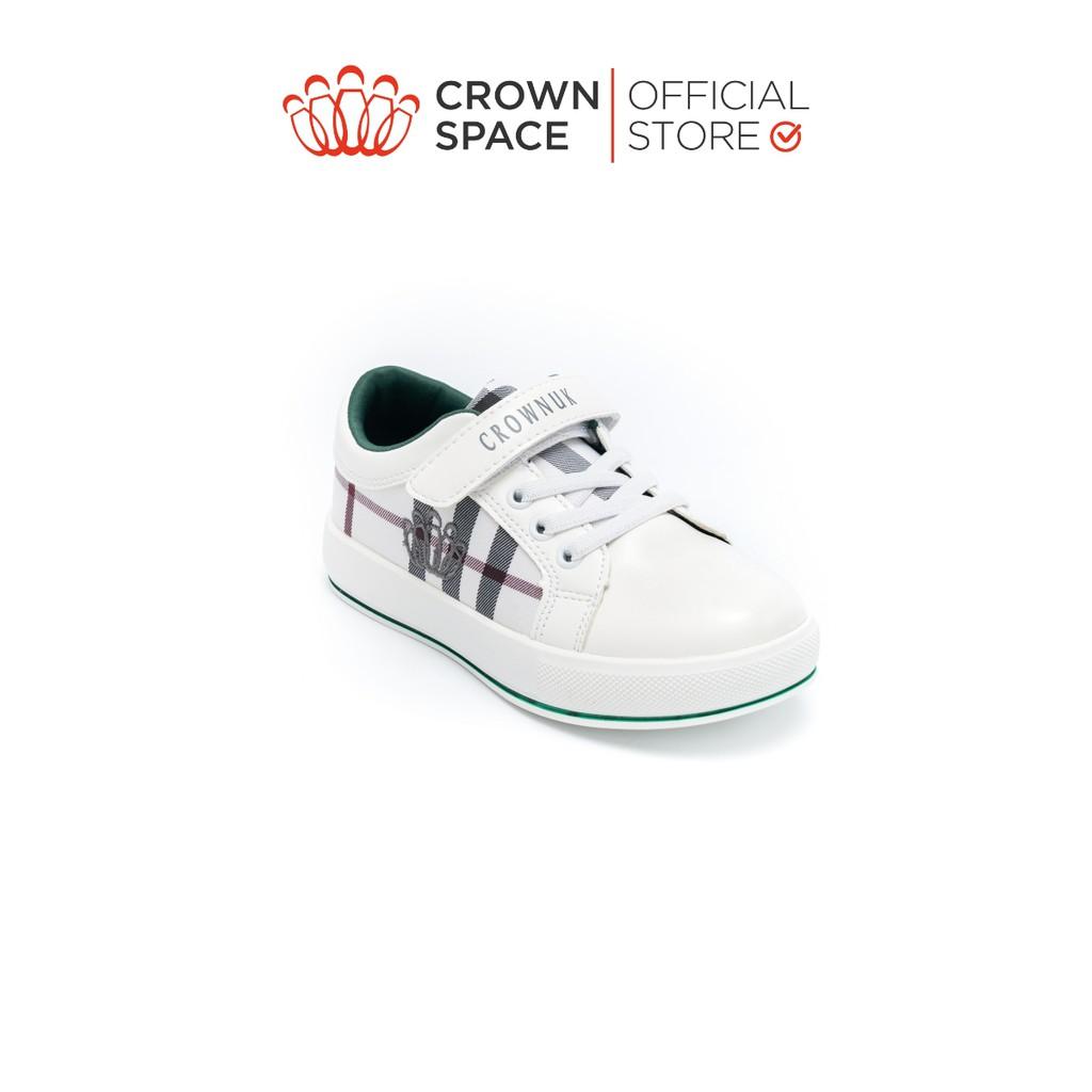 Giày Sneaker Bé Trai Cổ Thấp Chính Hãng Crown Space UK Active Trẻ em Cao Cấp CRUK256