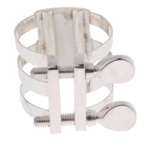 2xAlto Saxophone Mouthpiece Clamp Mouthpiece Ligature Fastener Saxophone Parts
