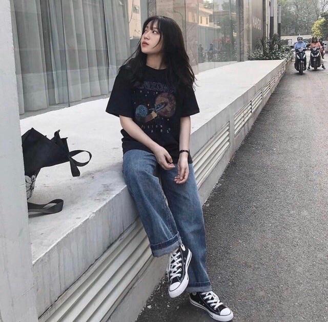 Quần Baggy JEANS ống suông
