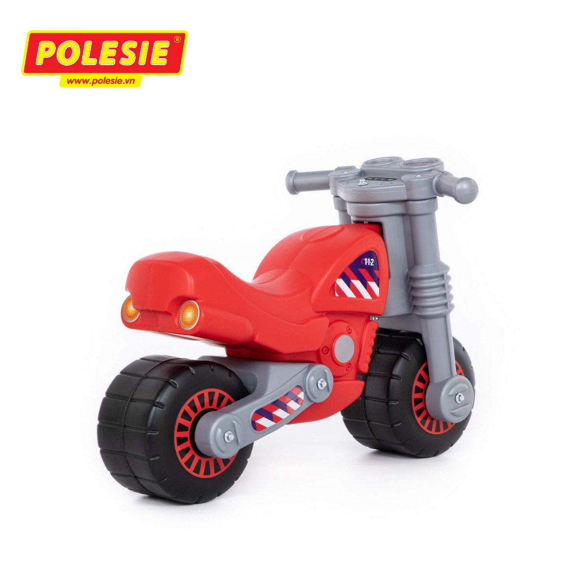 Xe chòi chân mô tô Brand 78650 màu Đỏ - Polesie Toys