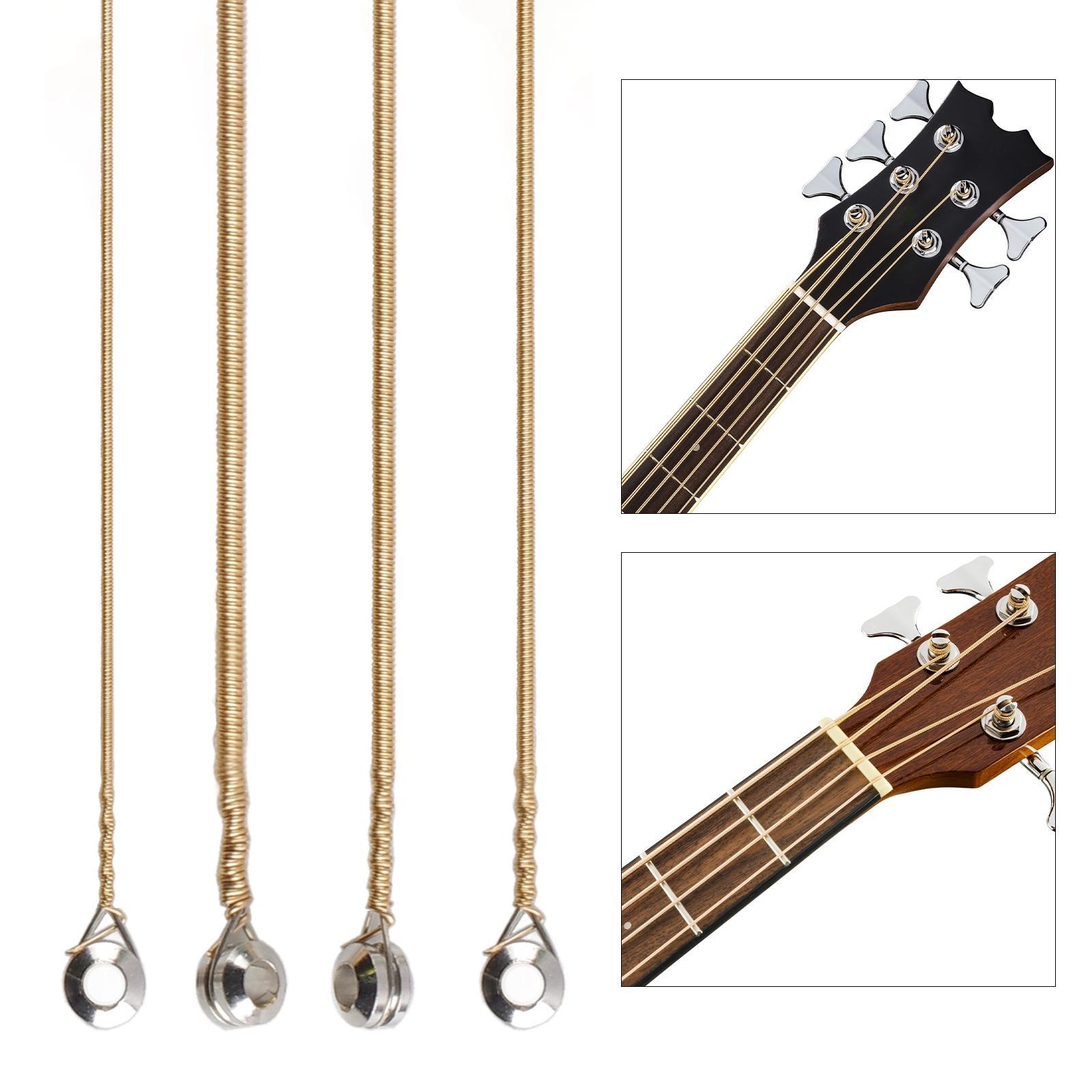 Acoustic Guitar Strings Replacement Bronze Guitar Strings for Acoustic Folk Guitar Accessory Beginners Performers