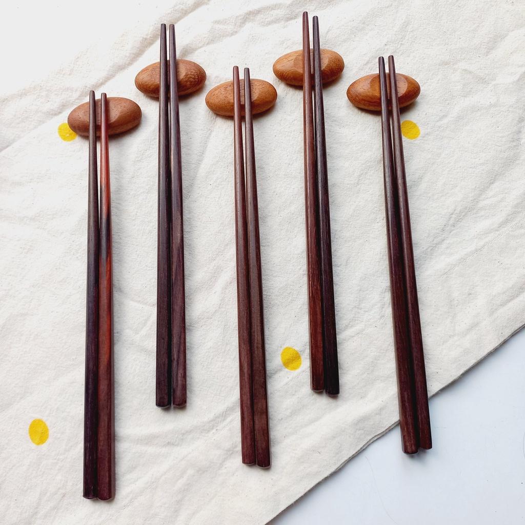 Đũa Gỗ Nhỏ Xinh 19cm, Đũa Ăn Cơm, Ăn Dặm, Phụ Kiện Gia Đình An Toàn