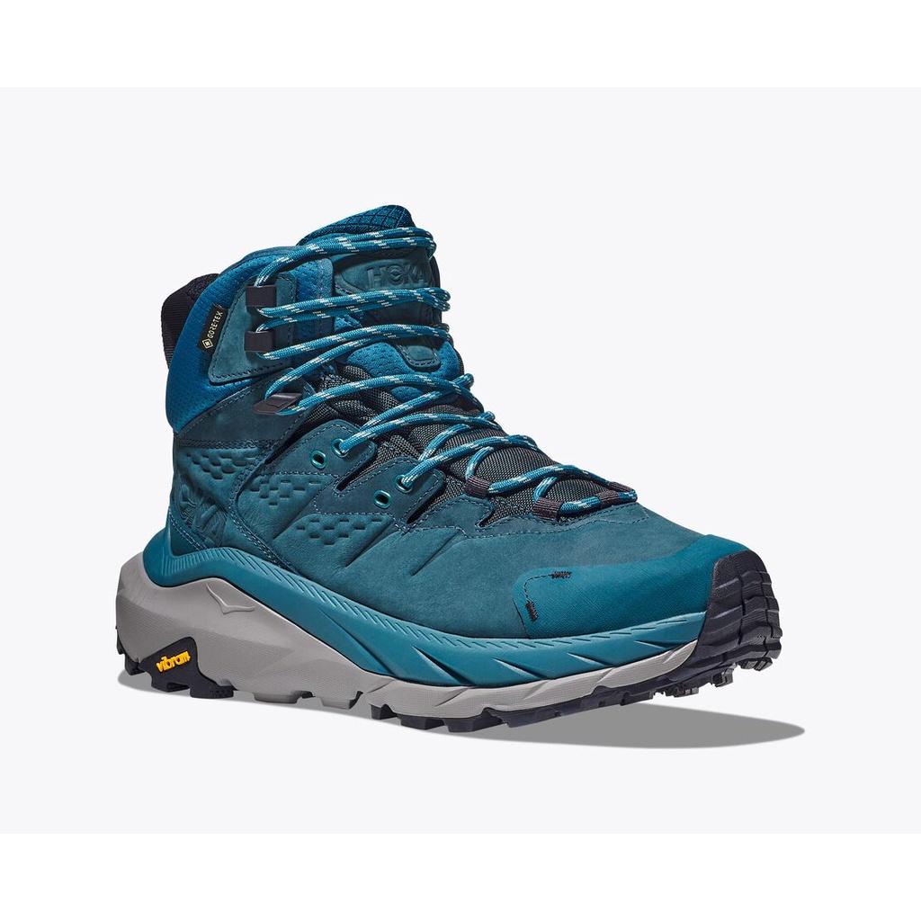 HOKA Kaha 2 GTX Hiking Boots, Giày leo núi chuyên nghiệp, Giày thể thao địa hình chính hãn.g màu Blue Coral Size 44