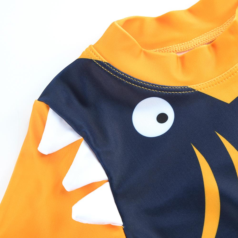 Mới Trẻ Em Bé Trai Đồ Bơi Bơi Tắm Lướt Sóng Bơi Chống Nắng Cá Mập In Bộ Đồ Bơi Đầu + Quần Short Trẻ Em Bé Trai Bơi Đi Biển