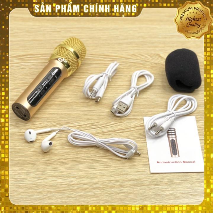 Micro C11 thu âm live stream loại cao cấp kèm tai phone