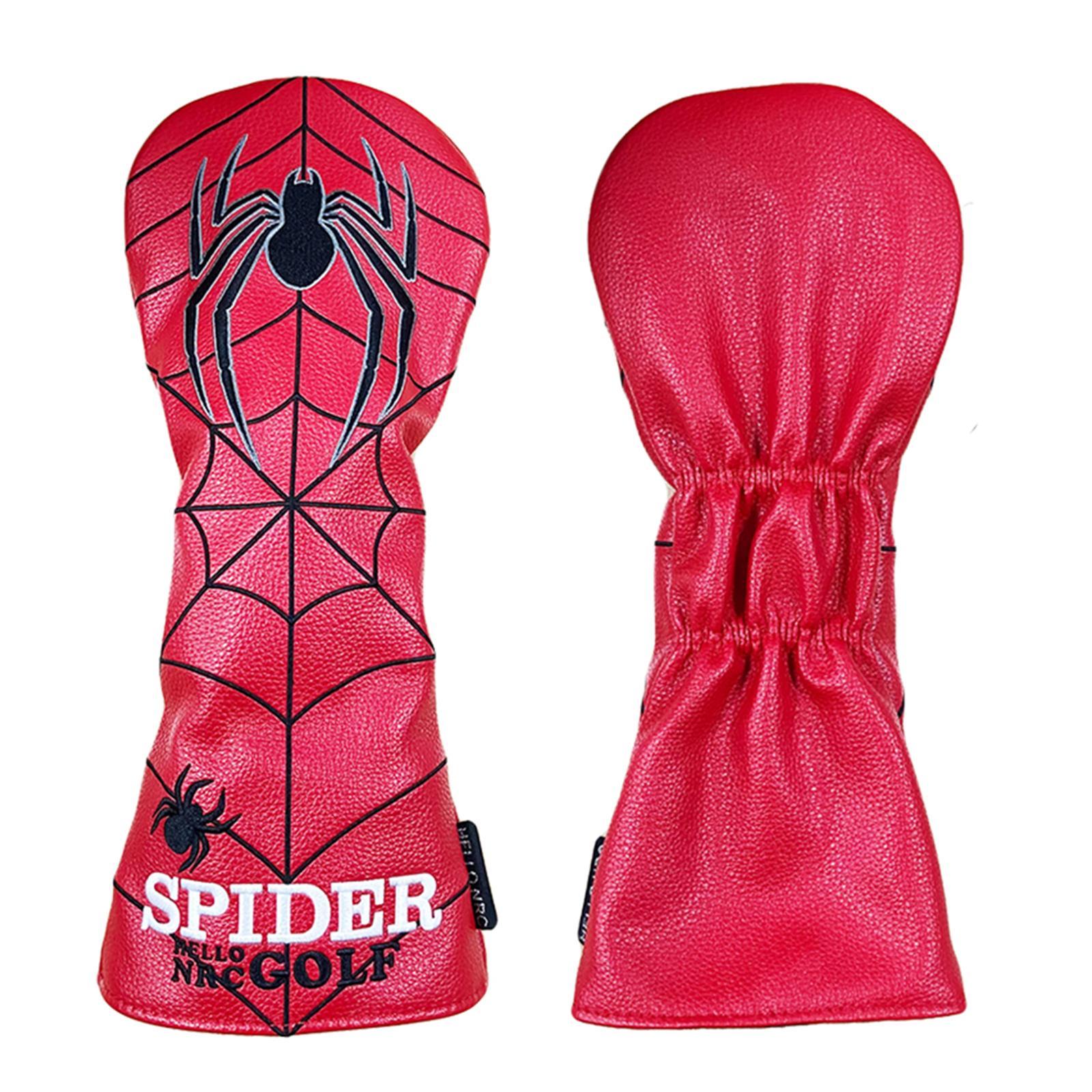 PU Golf Wood Headcover Golf Club Head Cover Unisex Golfer Gift